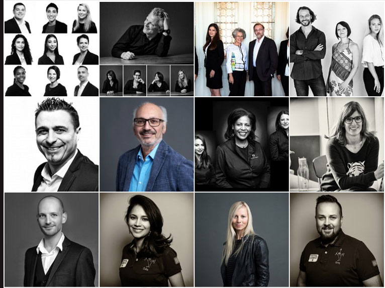 Portraits d'entreprise
