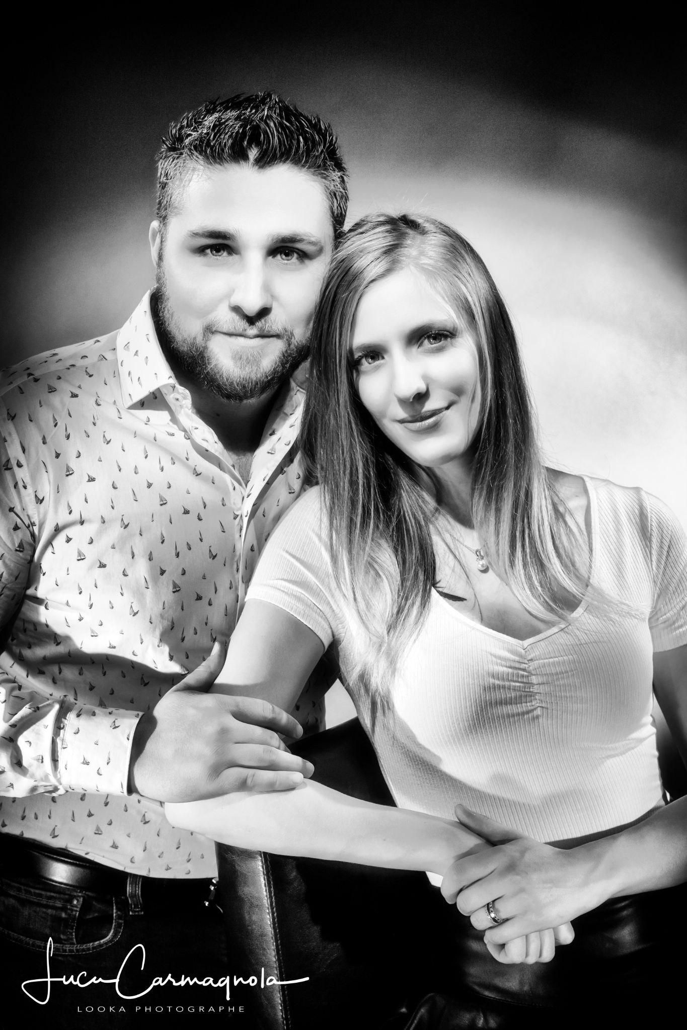 Portrait NB noir blanc Lookart 01