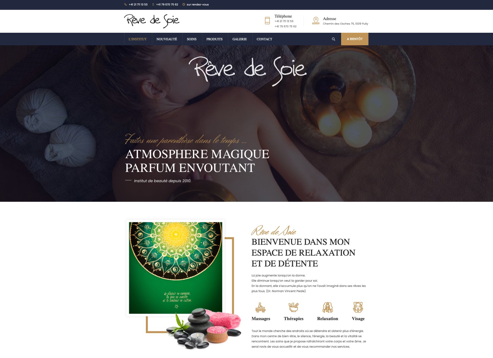 RÊVE DE SOIE